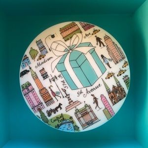 Tiffany’s New York Theme Trinket Dish (With Lid) **New Without Tag -NWOT**